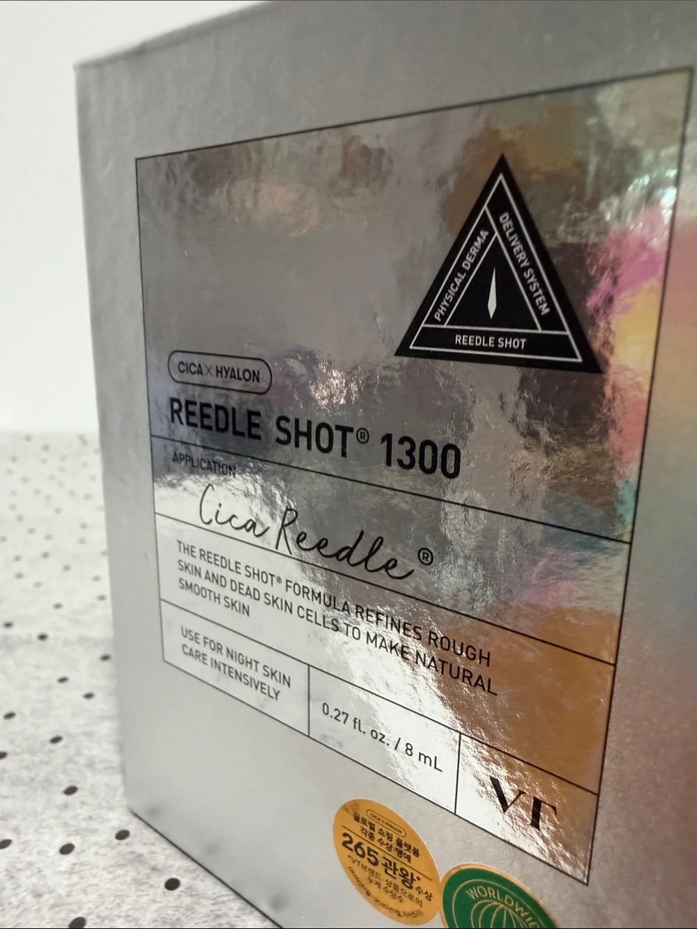 Reedle Shot 1300 Night Repair Moisturizer – Silver